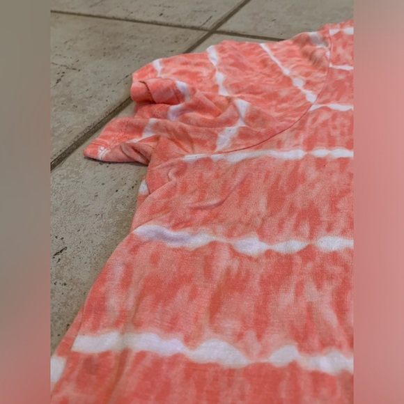Ellen Tracy Tie-Front Tie-Dye T-Shirt 1X - Picture 5 of 8